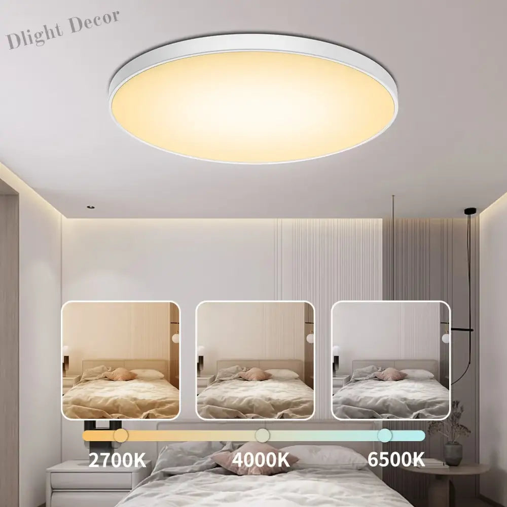 High - Brightness 40W Embedded 15 Inch Ceiling Light - Mosquito - Proof Switchable Cct Ideal For