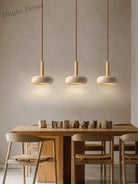 Hole Stone Wabi - Sabi Restaurant Chandelier - Illuminate Your Space With Nordic Log Elegance