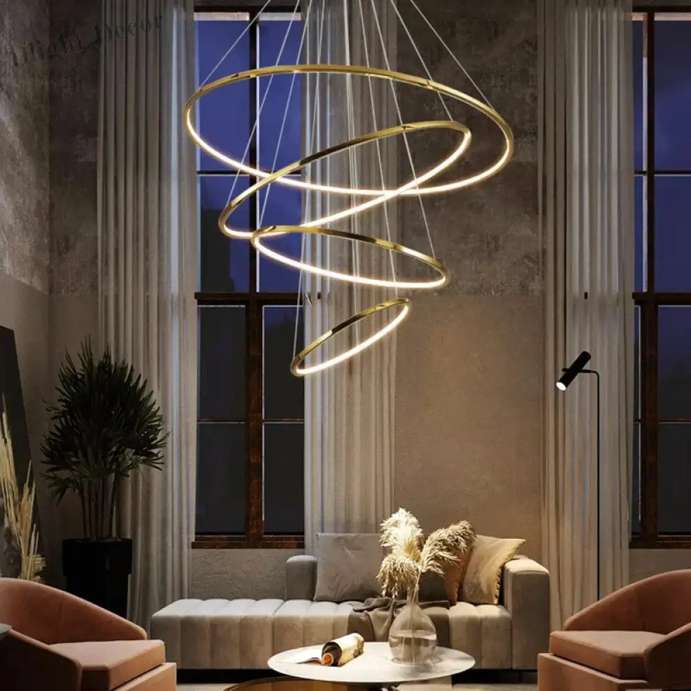 Home Decoration Pendant Lamp With Led Lights - Versatile Chandelier Lighting For Living Rooms