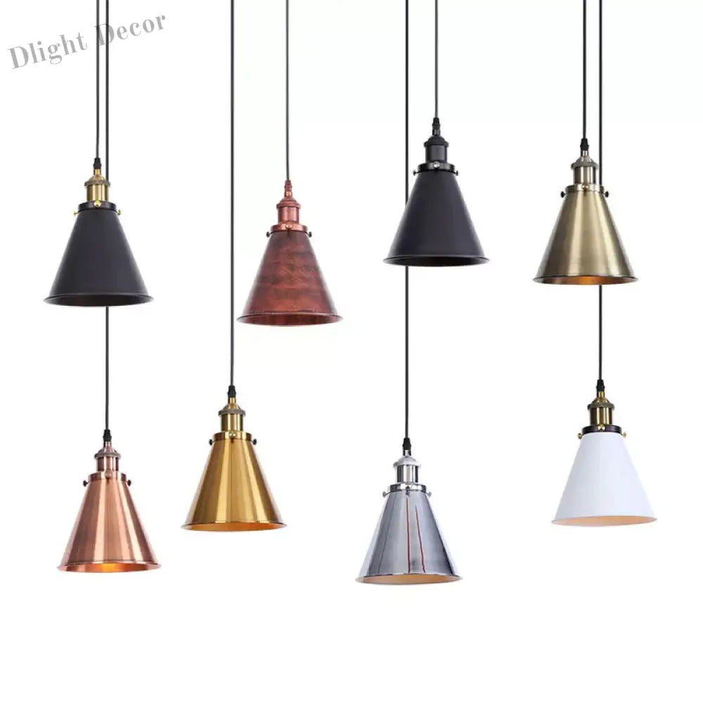 Hunter - Horn Shaped Pendant Light In Various Finishes