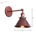 Illuminate Your Space With Rustic Charm: The Adjustable Farmhouse Wall Lamp Wall Lamp