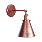 Illuminate Your Space With Rustic Charm: The Adjustable Farmhouse Wall Lamp Rust / E Wall Lamp