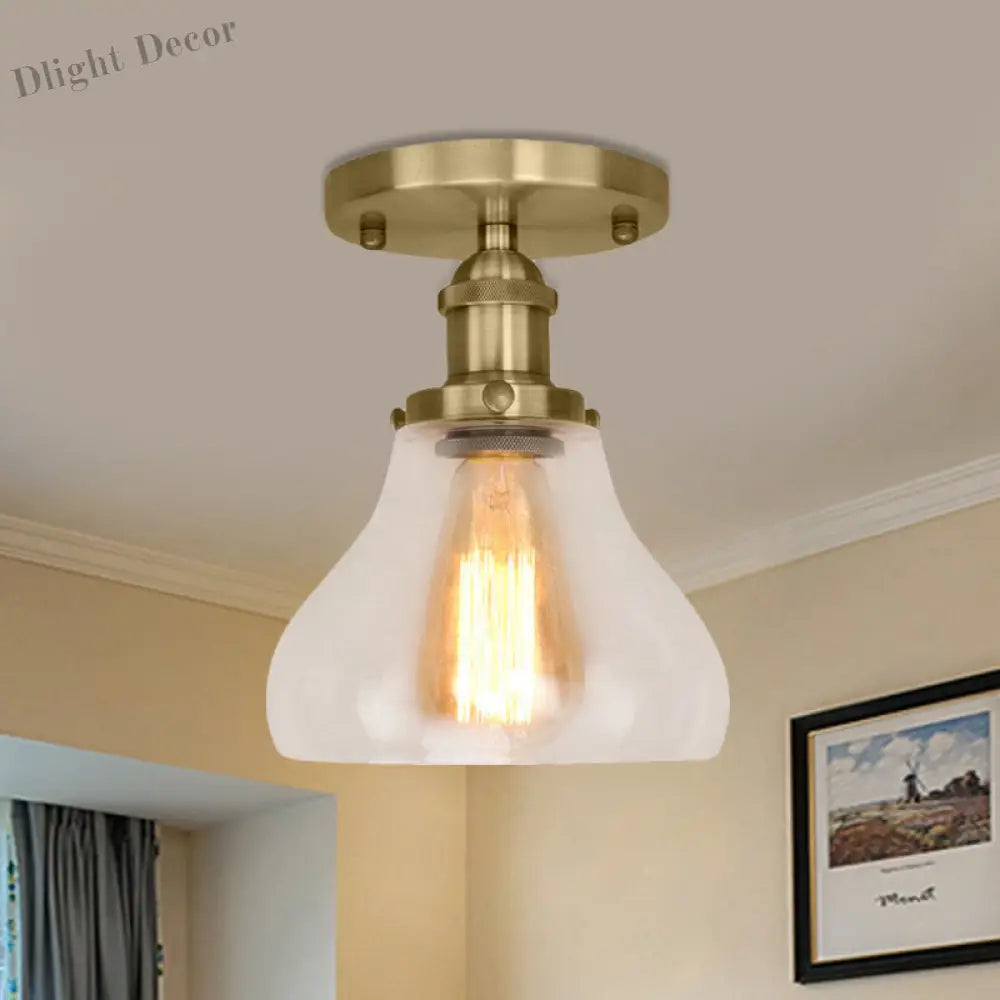 Illuminate Your Space With Timeless Style: The Farmhouse Cone Ceiling Light