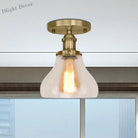 Illuminate Your Space With Timeless Style: The Farmhouse Cone Ceiling Light