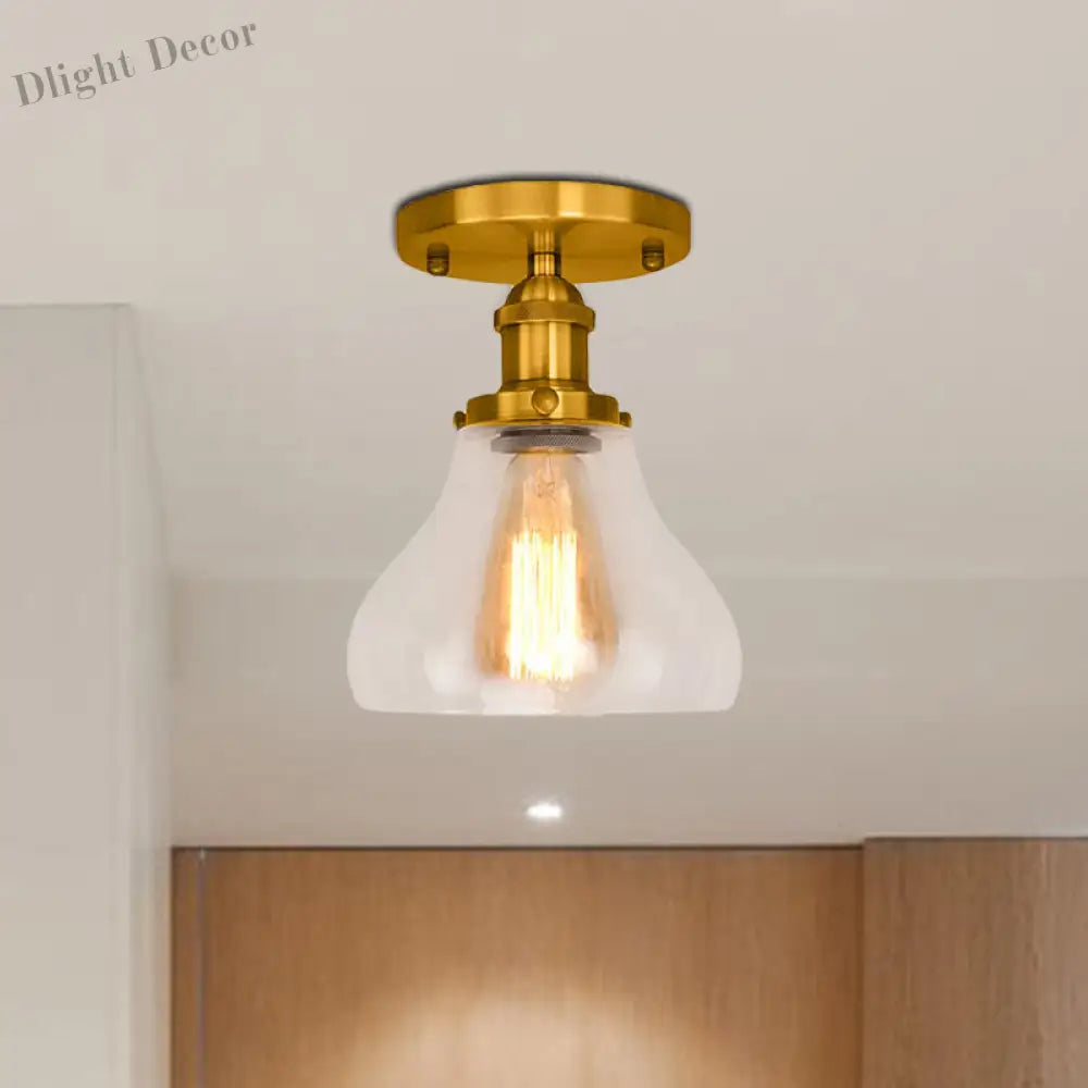 Illuminate Your Space With Timeless Style: The Farmhouse Cone Ceiling Light