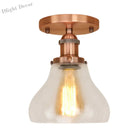 Illuminate Your Space With Timeless Style: The Farmhouse Cone Ceiling Light