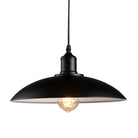 Industrial Edge Meets Modern Versatility: Black Metal Dome Pendant Light