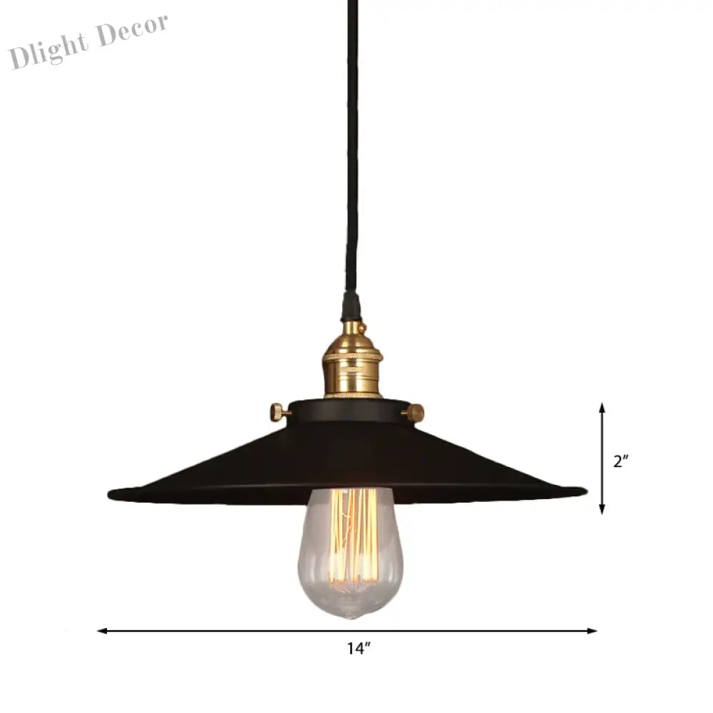 Industrial Elegance And Adjustable Illumination: The Conic Ceiling Pendant