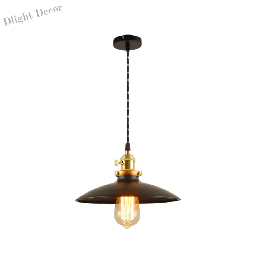Industrial Pendant Light - Vintage Charm For Dining Rooms