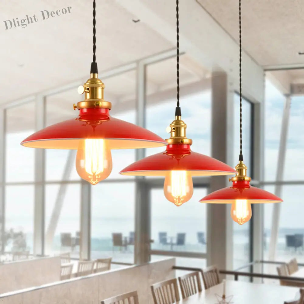 Industrial Pendant Light - Vintage Charm For Dining Rooms