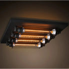 Industrial Vintage Ceiling Lights - Flush Mount Loft Style Lamps For Home Decor Ceiling Light