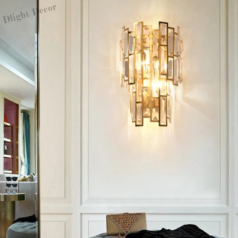 Introducing Diana’s Dazzling Gold Sconces