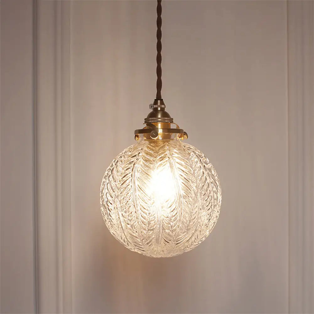 Introducing ’Eleanor’ - The Industrial Sphere Pendant Light Clear / A