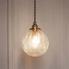 Introducing ’Eleanor’ - The Industrial Sphere Pendant Light Clear / A