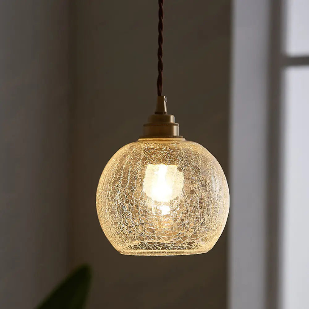 Introducing ’Eleanor’ - The Industrial Sphere Pendant Light Clear / D