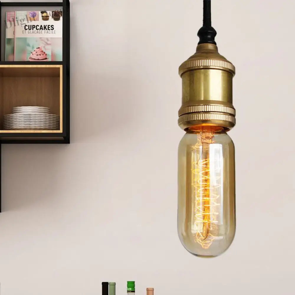 Introducing The ’Audrey’ Mini Pendant Light - A Touch Of Industrial Elegance Brass