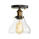 Introducing The Ella Collection: Versatile Semi - Flush Mount Lighting Brass / D