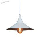 Isabella - Modern Conic Pendant Light (Black Or White)