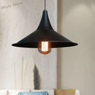 Isabella - Modern Conic Pendant Light (Black Or White)