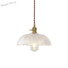 Isabella’s Modern Brass Pendant: Etched Glass Meets Vintage Charm