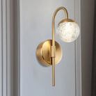 Isla Modern Crystal Orb: Light Up Your Walls In Style 1 / Gold