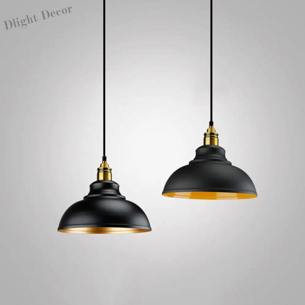 Jade Industrial Pendant: Bold Geometry Meets Modern Style Black / K