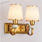 Joanna American Style Golden Bedside Lamp - Elegant Lighting For Your Home Wall Lamp