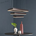 Josephine Coffee Cascade: Modern 3 - Tier Led Chandelier