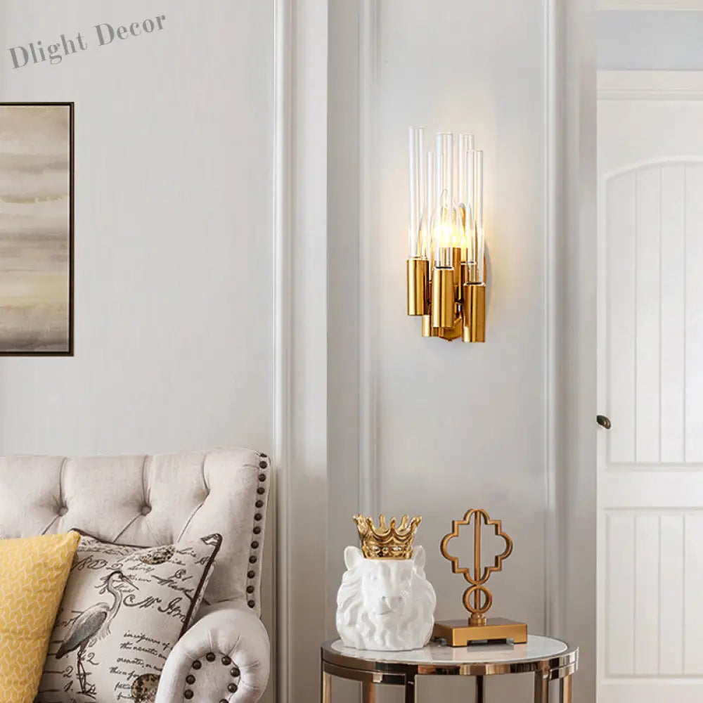 Juliette Modern Gold Wall Sconce: A Touch Of Elegance