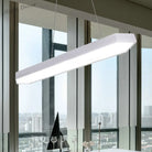 Karla Modern Linear Pendant: Customizable Led Light For Any Space