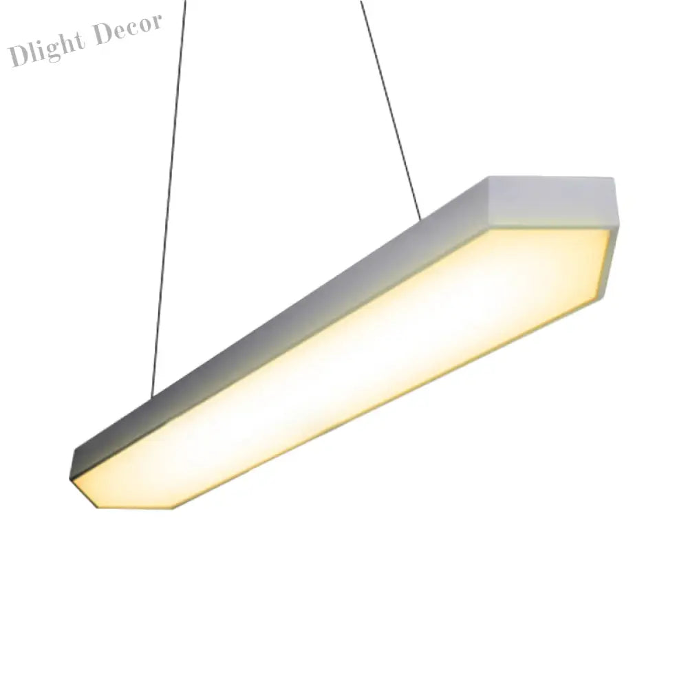 Karla Modern Linear Pendant: Customizable Led Light For Any Space