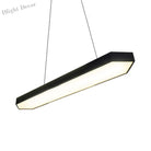 Karla Modern Linear Pendant: Customizable Led Light For Any Space