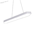 Karla Modern Linear Pendant: Customizable Led Light For Any Space