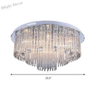 Kendall Cascading Crystal Ceiling Light: A Symphony Of Light And Style