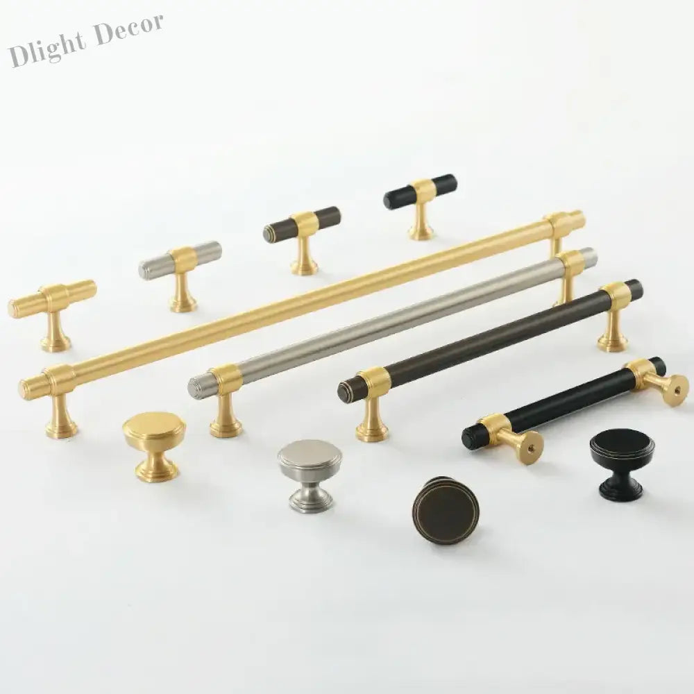 Kitchen Handles – Brass Cabinet Bar Handles and Wardrobe Knobs for Furniture Handles
