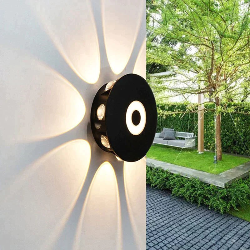 Amandine’s Led Outdoor Wall Sconce - Elegant Easy - To - Install Accent Light Lighting