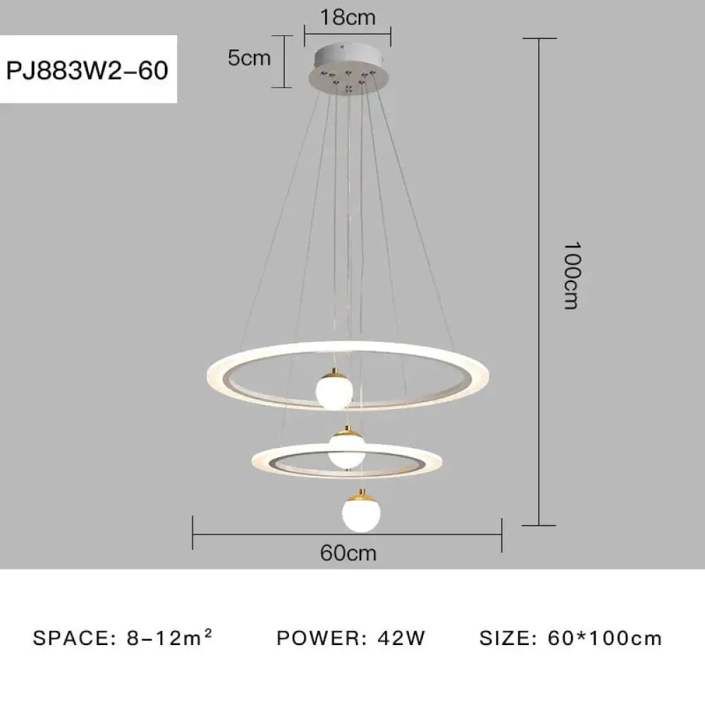 Laya: Minimalist Elegance With A Touch Of Modernity Pj883W2 - 60 / Ac80 - 265V Brightness Dimmable