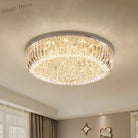 Layla Modern Gold Led Crystal Chandelier