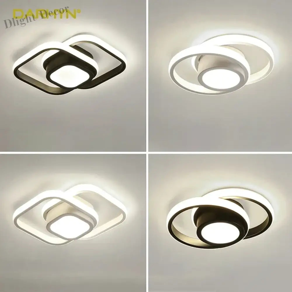 Led Body Sensor Ceiling Light - Efficient Lighting Solution For Aisle Entryway Closet And Cloakroom