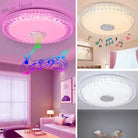 Led Ceiling Light With Smart App Control And Bluetooth Speaker - Modern Lighting For Your Living