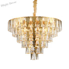 Leia Sparkling 8 - Light Crystal Chandelier - Elegant Ambiance For Your Dining Room