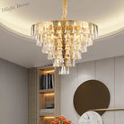 Leia Sparkling 8 - Light Crystal Chandelier - Elegant Ambiance For Your Dining Room