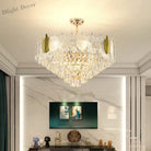 Light Luxury Crystal Chandelier - Elegance For Living Dining And Bedroom Illumination Chandelier