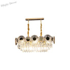 Light Luxury Crystal Chandelier - Post - Modern Elegance For Creative Living Dining And Bedrooms