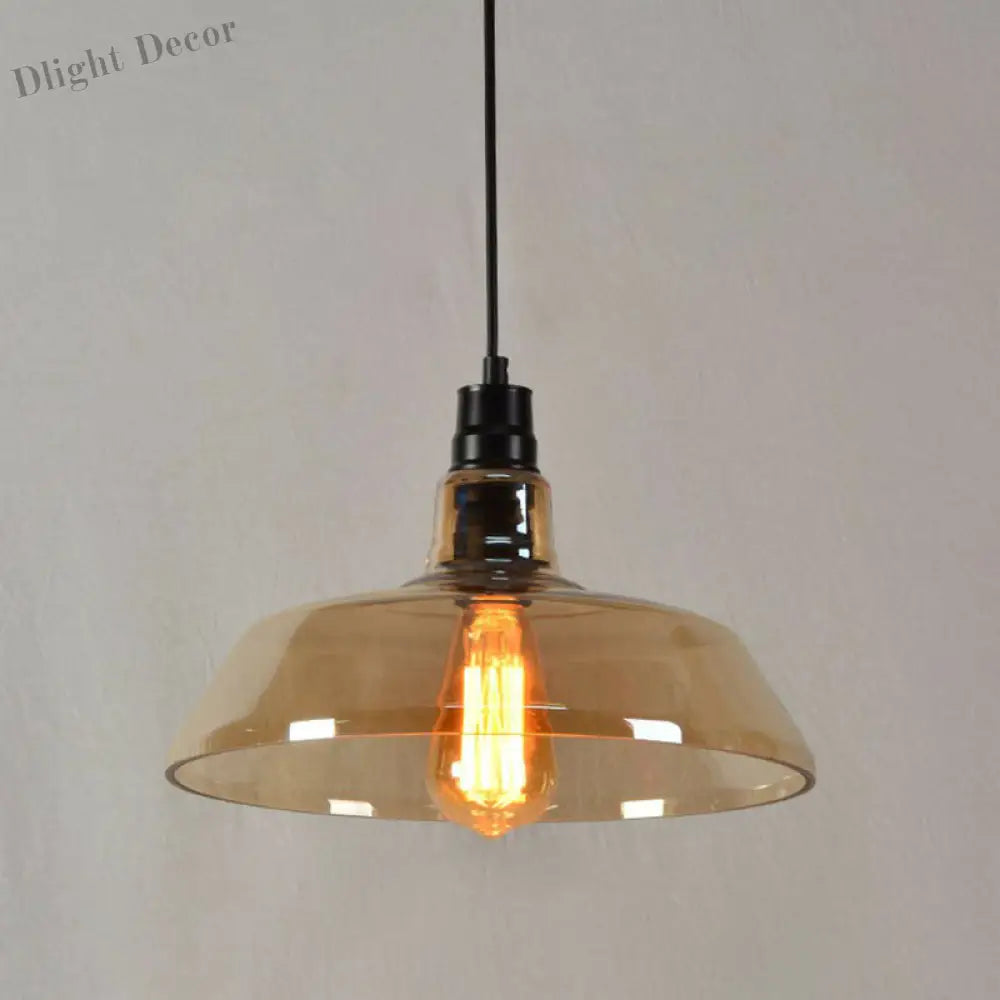 Liliana Industrial Pendant: Vintage Charm In Multiple Colors