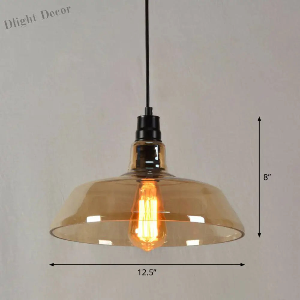 Liliana Industrial Pendant: Vintage Charm In Multiple Colors