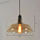 Liliana Industrial Pendant: Vintage Charm In Multiple Colors