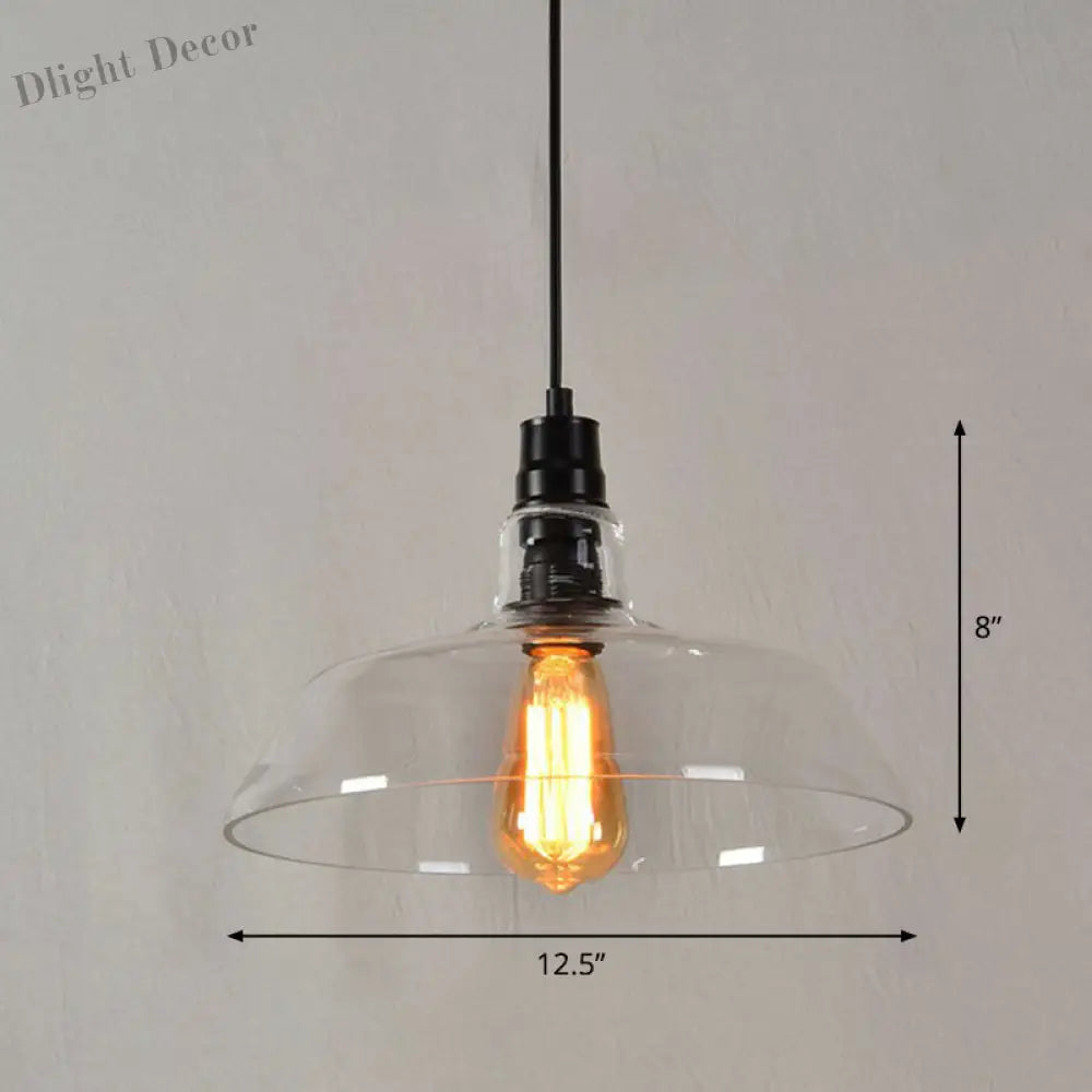 Liliana Industrial Pendant: Vintage Charm In Multiple Colors