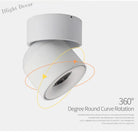 Lily’s Led Ceiling Light Surface Mounted With 360° Round Curve Rotation