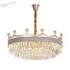 Living Room Chandelier - Light Luxury Crystal Elegance For Modern Dining And Bedroom Ambiance